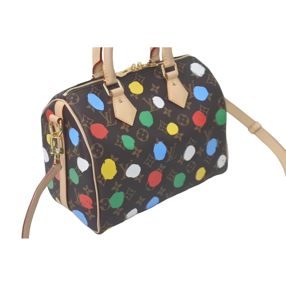 Louis Vuitton Kusama Speedy Yayoi Monogram Infinity Dots Bandouliere - Picture 4 of 9
